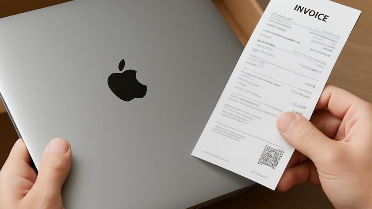 Zakup używanego sprzętu Apple a faktura i legalność pochodzenia