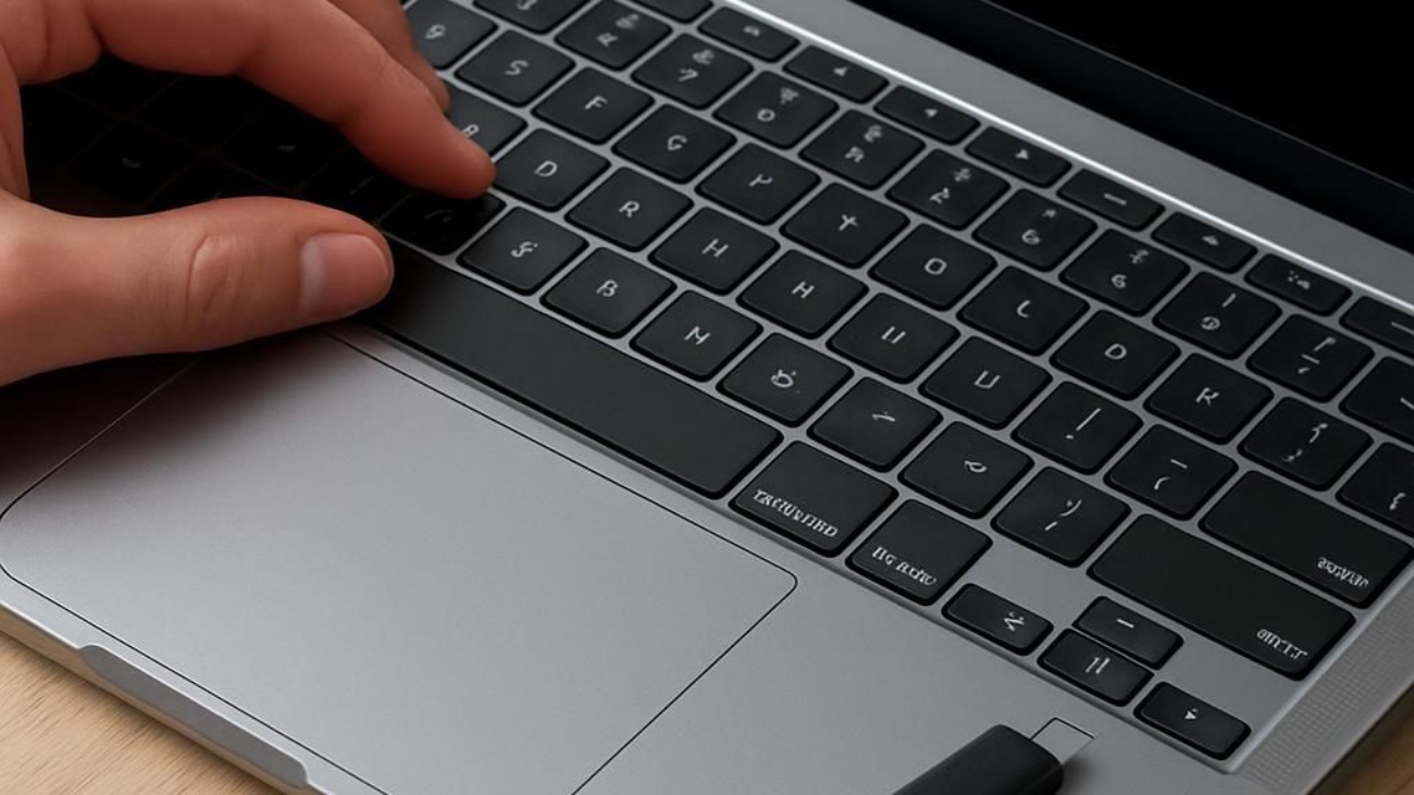 Jak sprawdzić klawiaturę i porty w używanym MacBooku